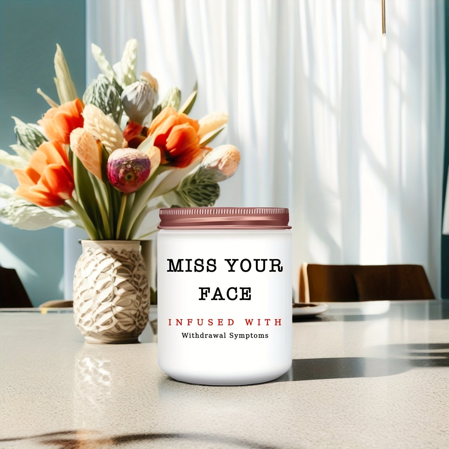 Vela Perfumada de Lavanda para Amigas Especiales