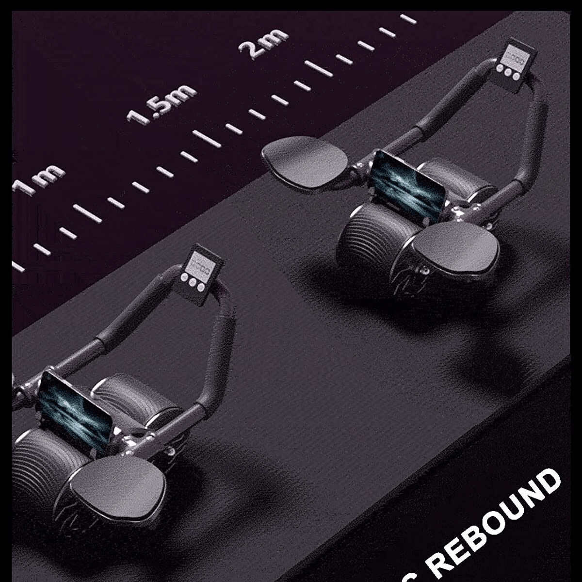 Rueda Abdominal con Rebote Automático para Ejercicios