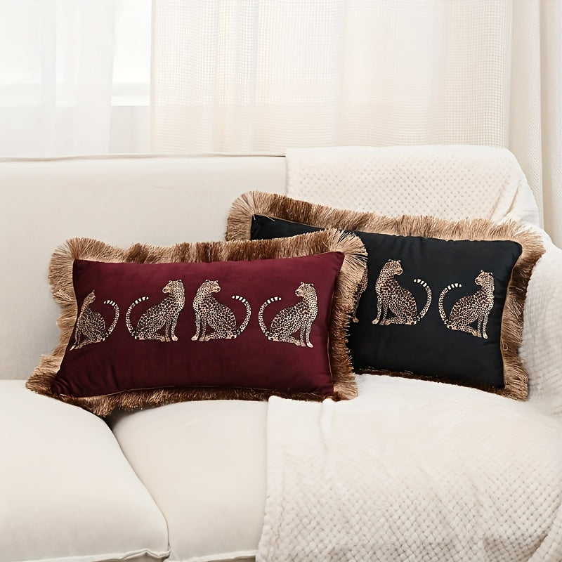 Funda de Cojín de Terciopelo Holandés con Cremallera