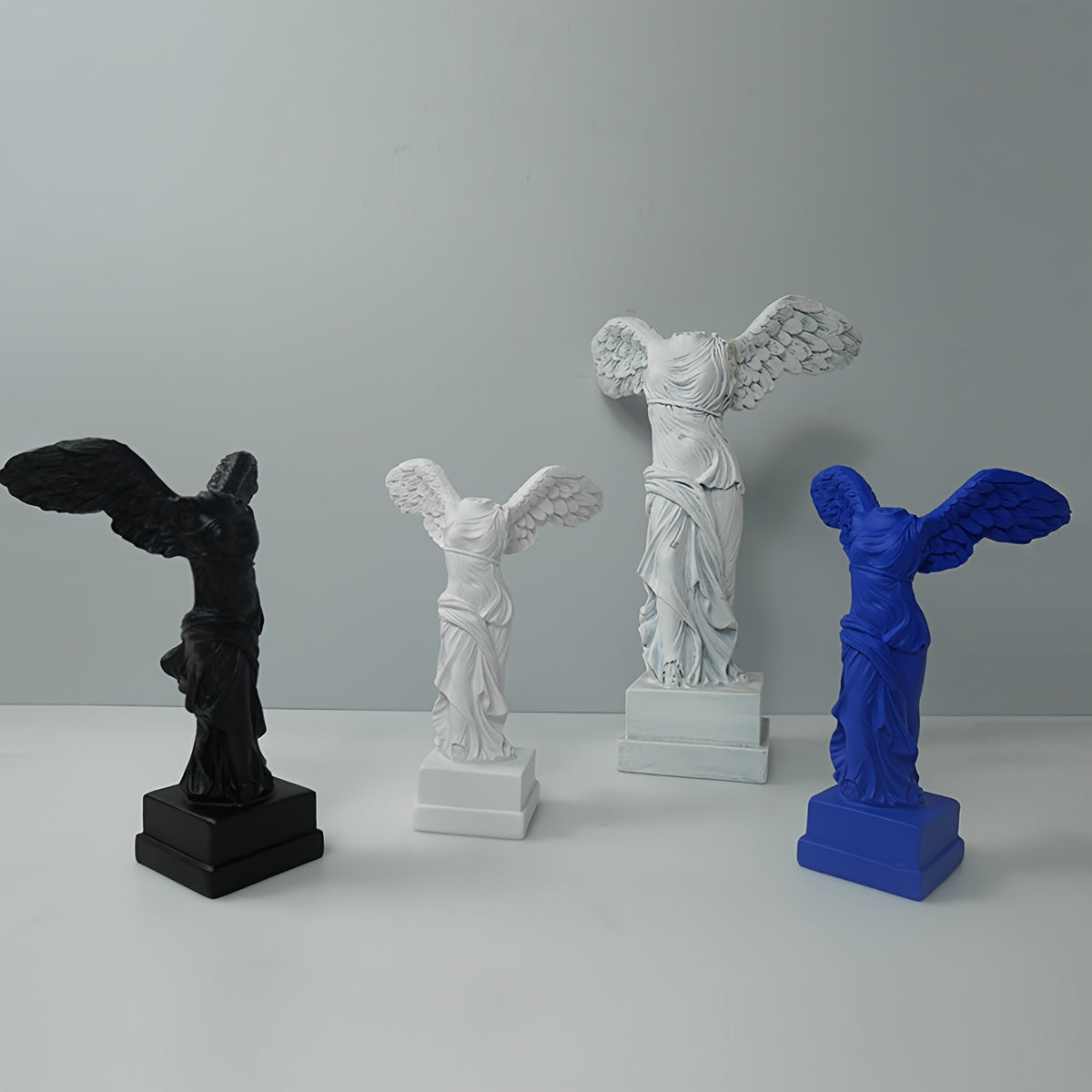 Escultura de Ángel Sin Cabeza de Resina para Decoración del Hogar