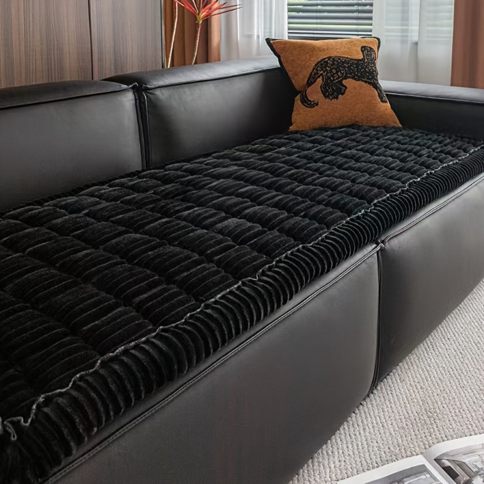 Cojín Asiento para Perro de Coche - Antideslizante y Lavable