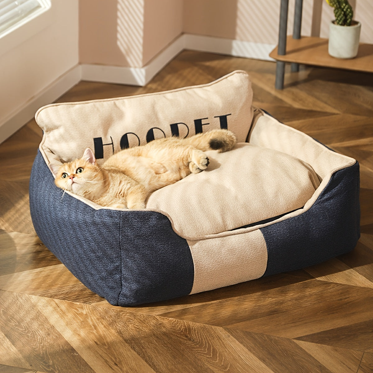 Cama para Mascotas Extra Grande y Duradera - Lavable, Todas las Estaciones