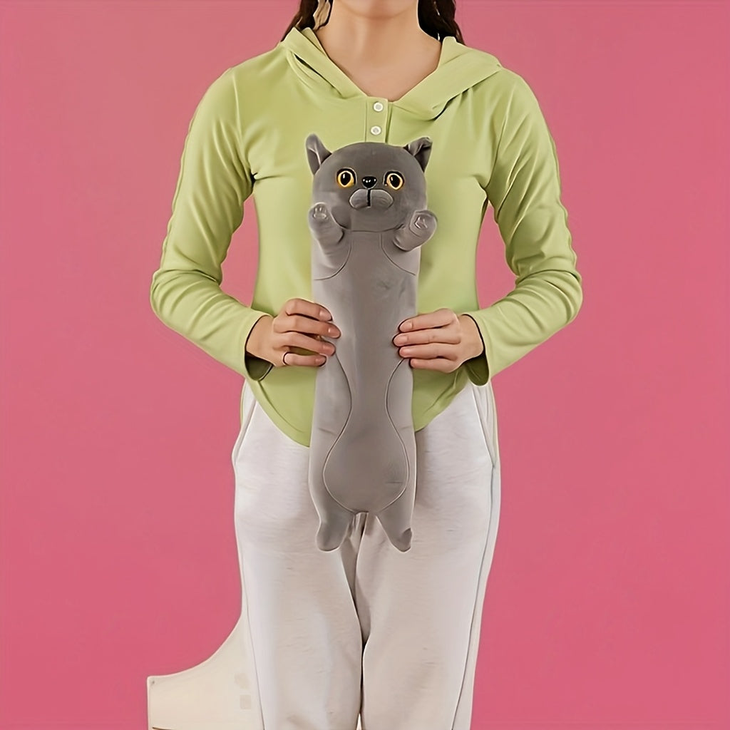 Juguete de Peluche para Perros Pequeños con Forma de Gato