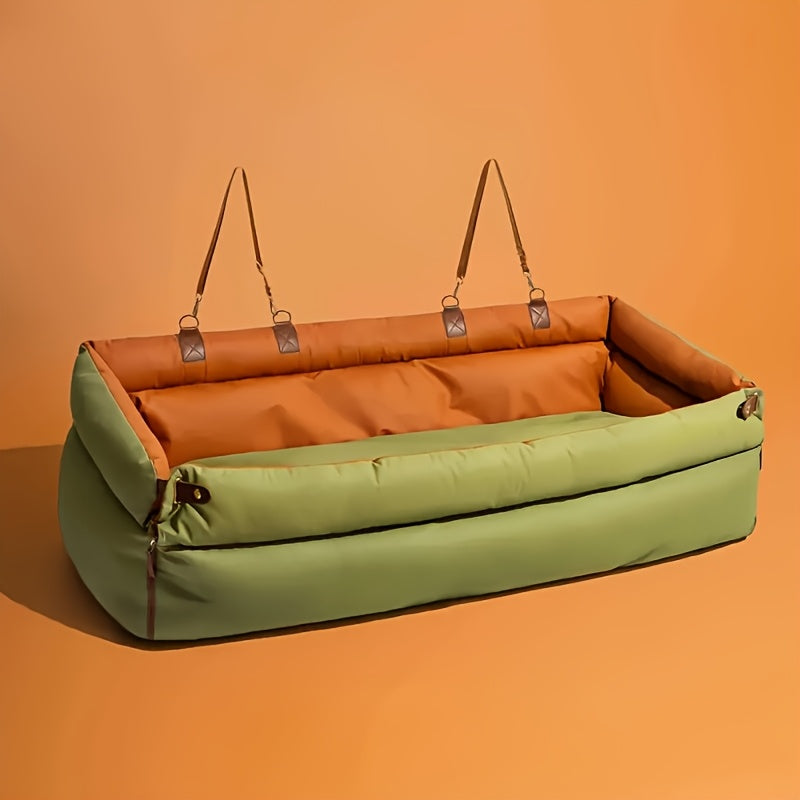 Asiento Elevador de Coche para Perros de Lujo, Seguridad y Comodidad