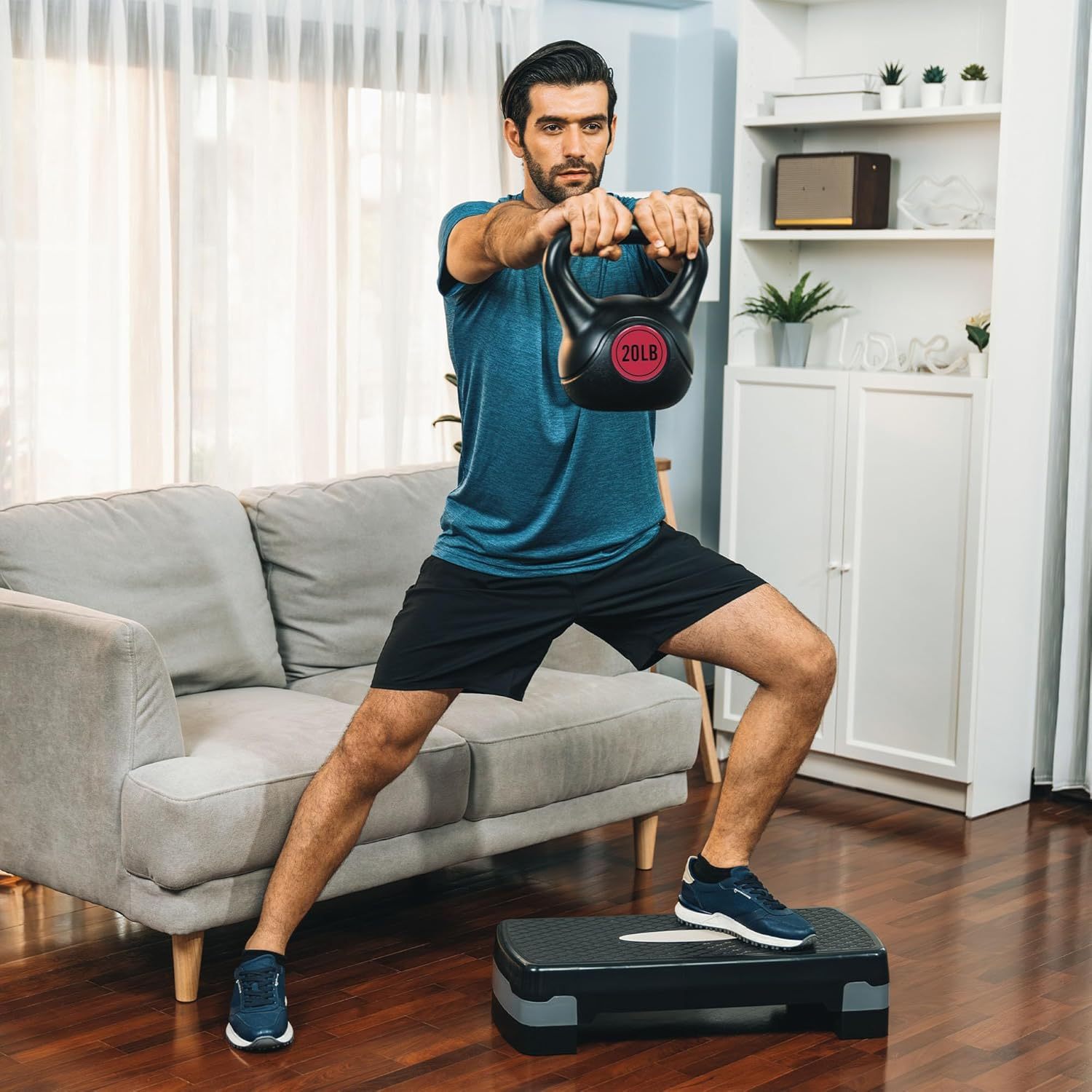 Set de Kettlebells BalanceFrom para Ejercicio y Fitness