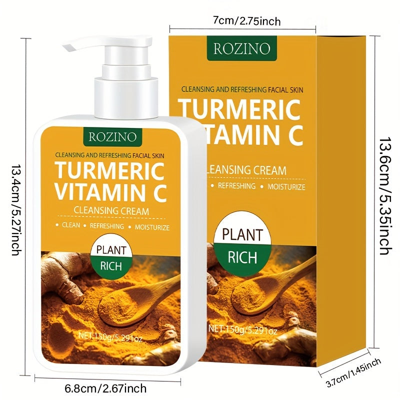 Limpiador Facial Hidratante con Cúrcuma y Vitamina C