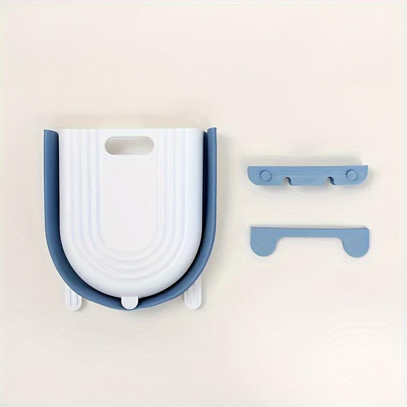 Papelera Plegable con Gancho para Armario - Diseño Moderno y Compacto