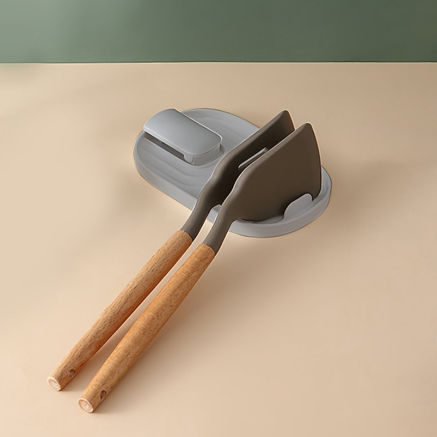 Soporte plegable para utensilios de cocina