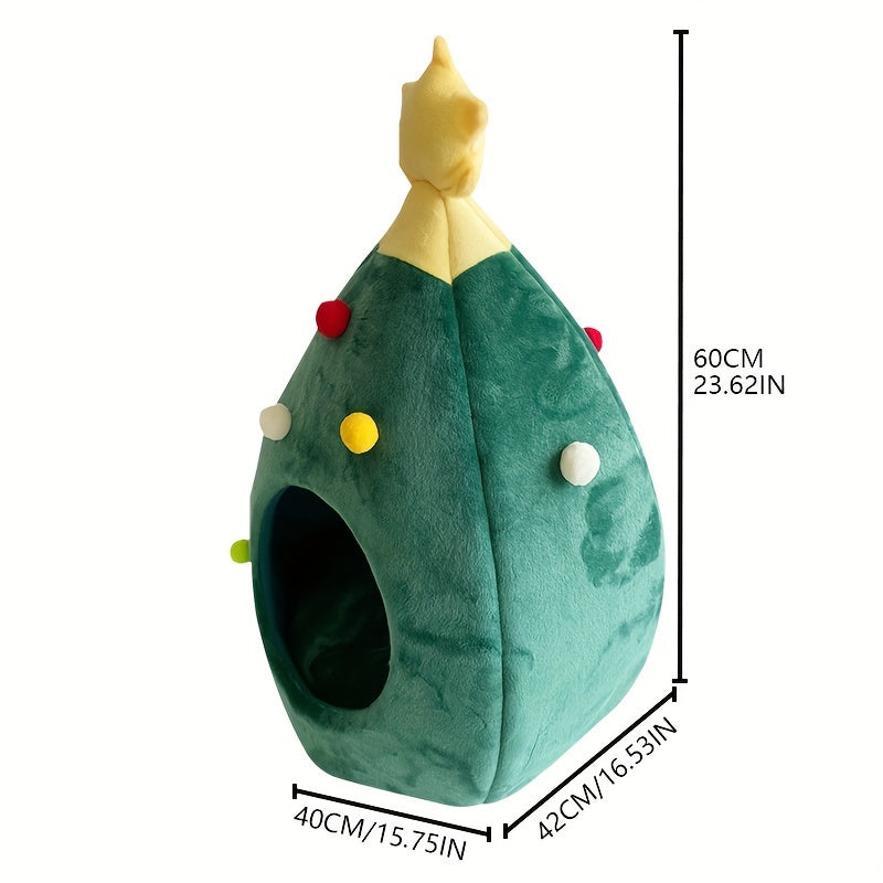 Cama Navideña para Mascotas, Estilo Clásico, Material Polipropileno