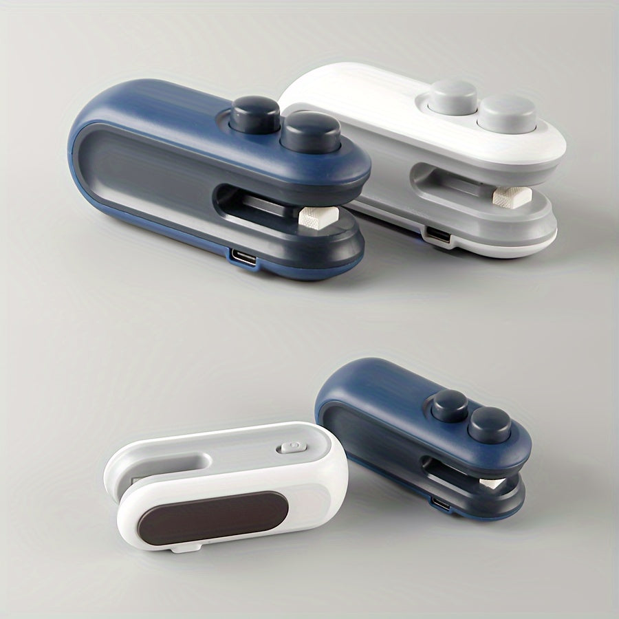 Sellador de Bolsas de Plástico Recargable USB para Cocina