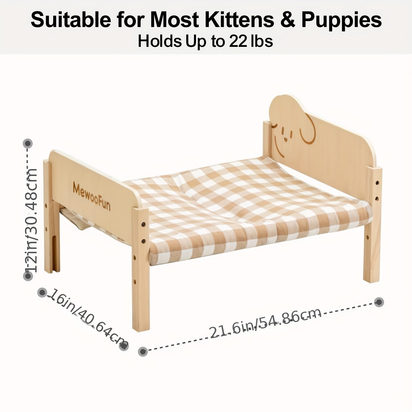 Hamaca Elevada de Tres Niveles para Mascotas