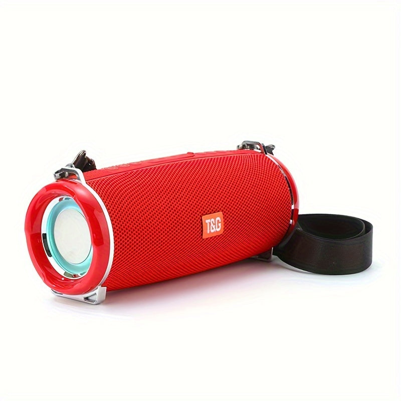 Altavoz Inalámbrico Portátil con Luces LED y Reproductor de Música