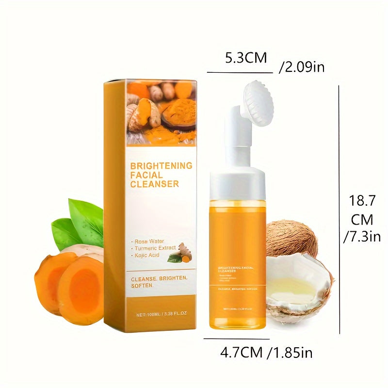 Limpiador Facial Espumoso con Cúrcuma y Ácido Kójico - 100ml
