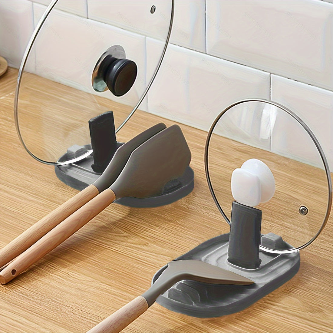 Soporte plegable para utensilios de cocina