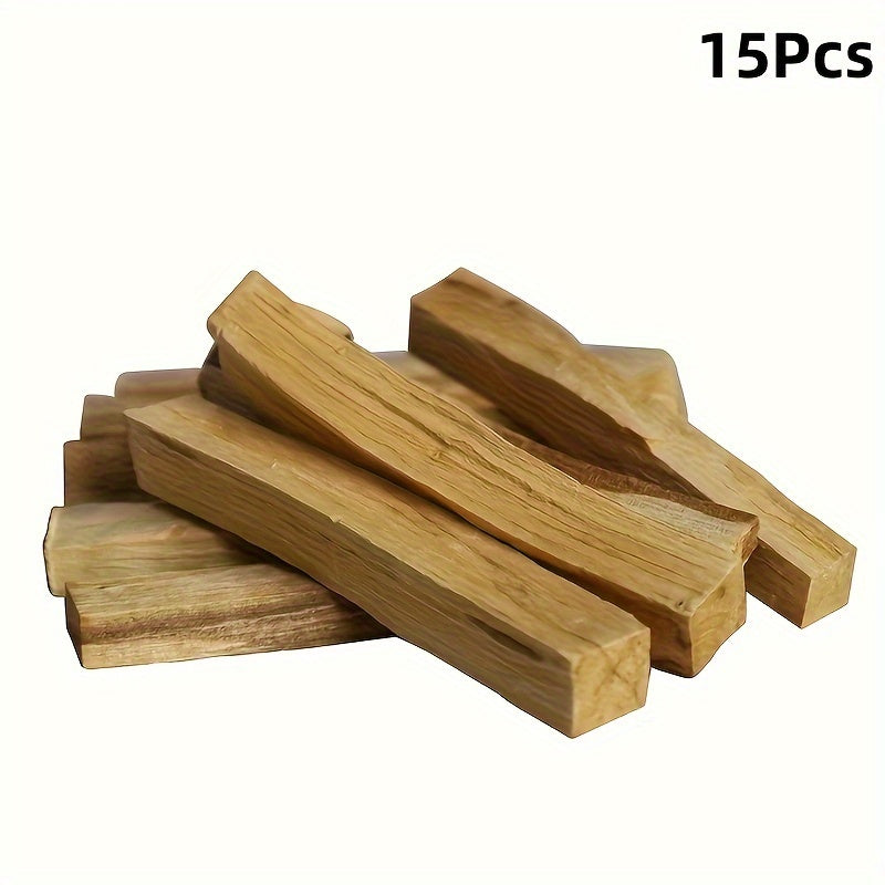 Palo Santo Natural para Aromaterapia - 10 o 15 Unidades