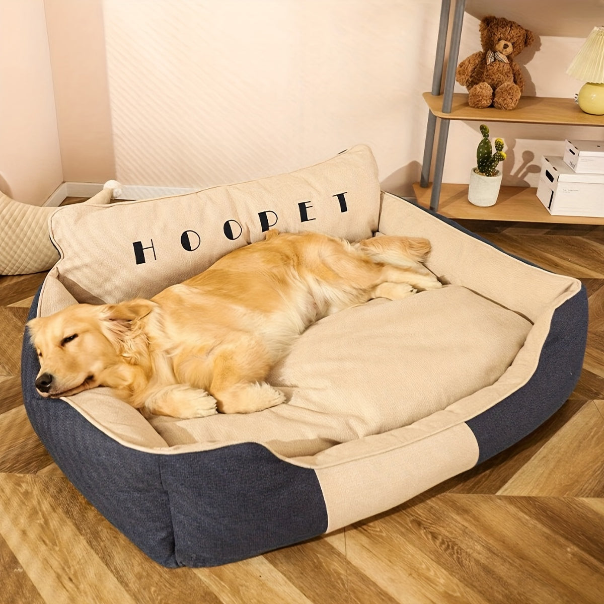 Cama para Mascotas Extra Grande y Duradera - Lavable, Todas las Estaciones