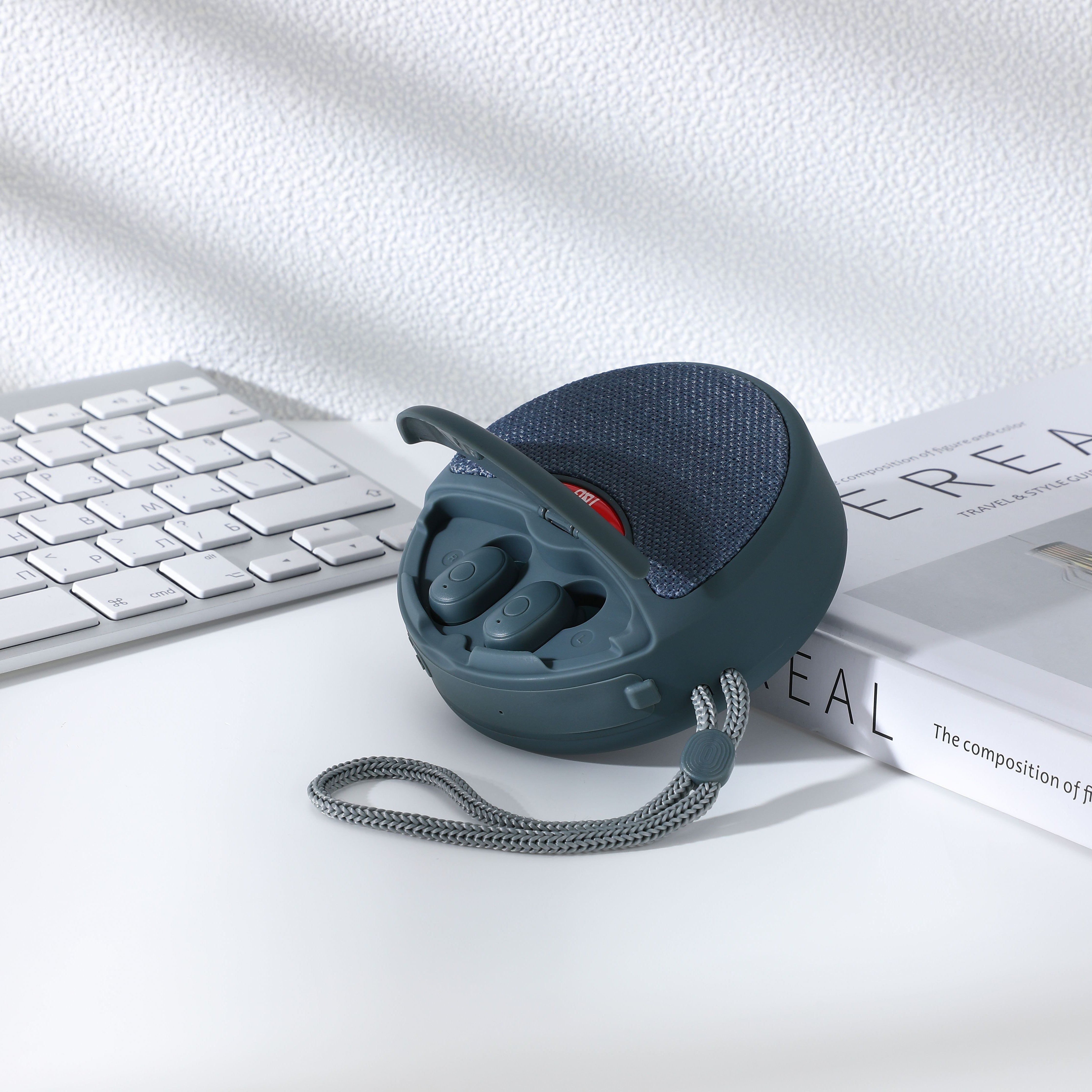 Auriculares Inalámbricos TG808 con Soporte y Radio FM