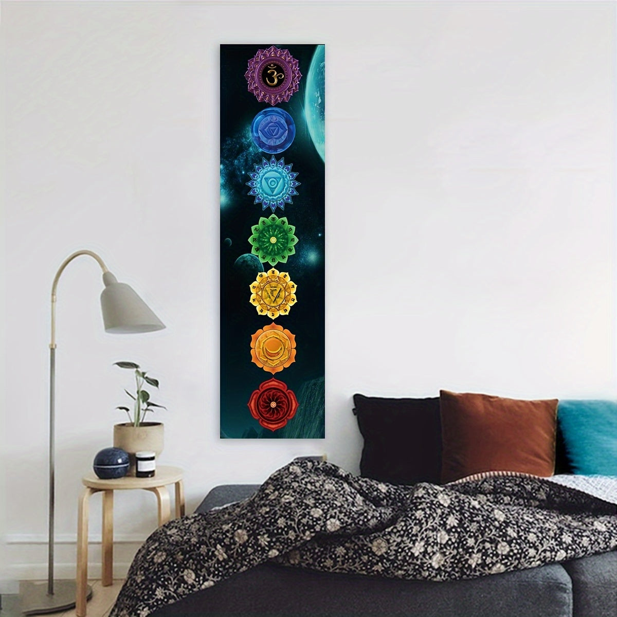 Tapiz Psicodélico de Meditación para Decoración de Pared