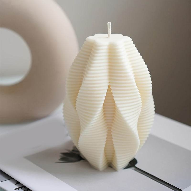 Molde de Silicona para Vela Geométrica Giratoria