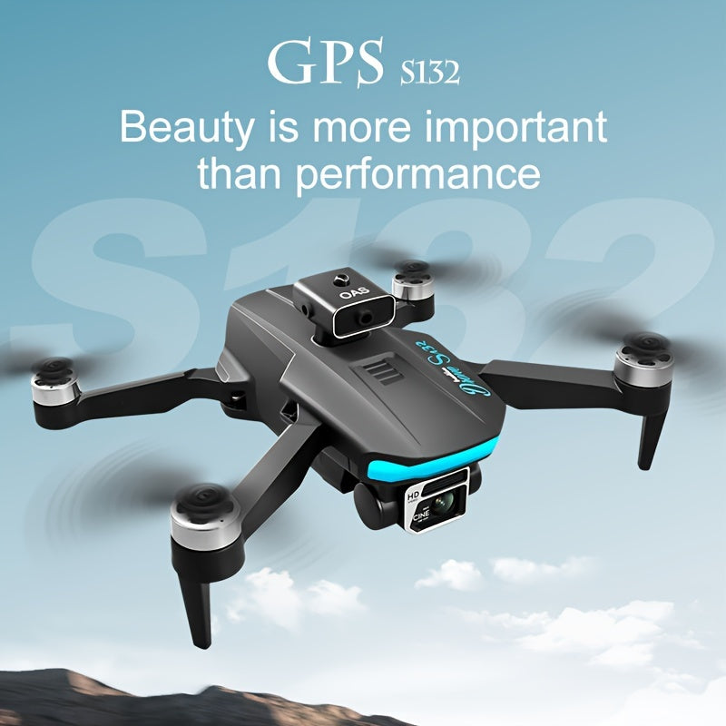 Drone GPS S132 con 2 Baterías y Cámaras HD para Adultos y Jóvenes