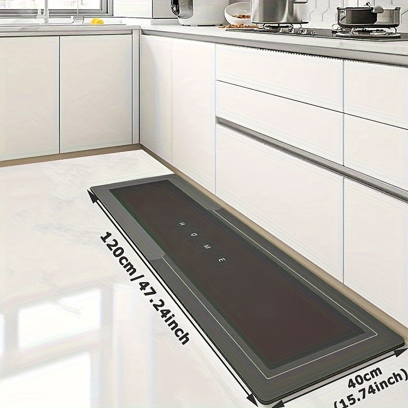 Alfombra Antideslizante de Cocina 3mm, Base de Goma Natural