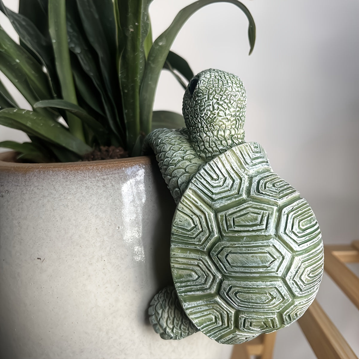 Escultura de Tortuga de Resina para Jardín, Decoración Clásica