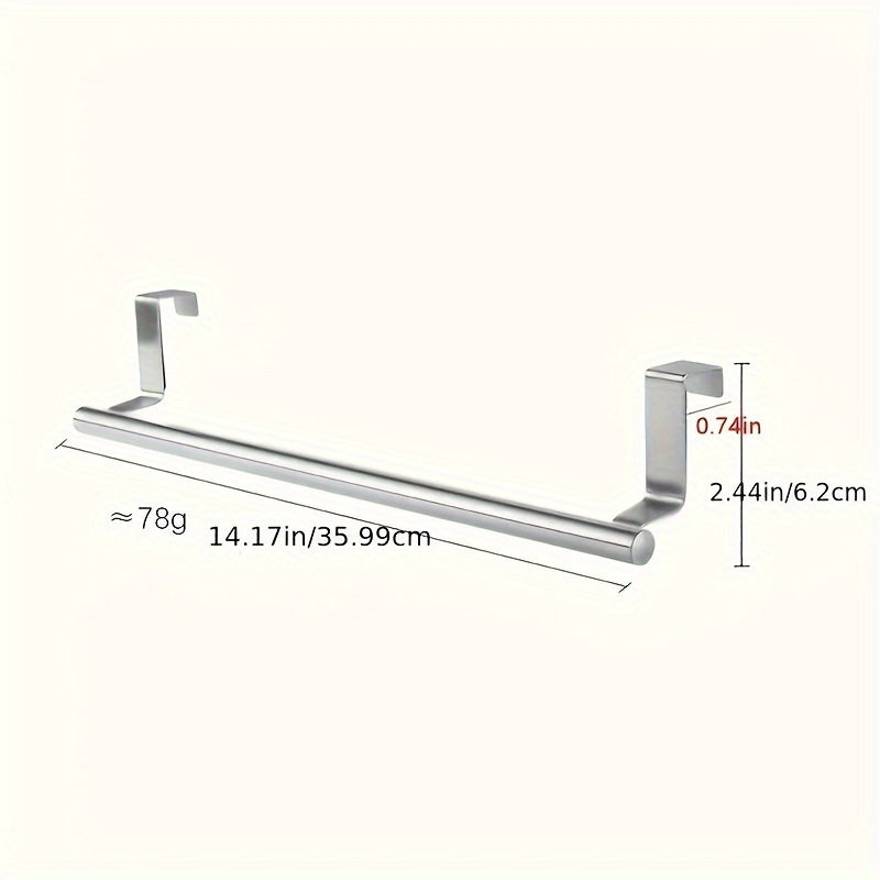 Colgador de Toallas en Acero Inoxidable para Cocina y Baño