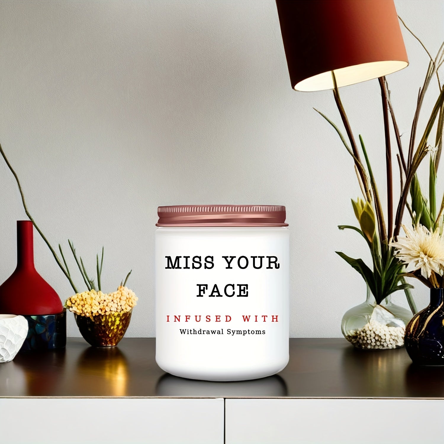 Vela Perfumada de Lavanda para Amigas Especiales