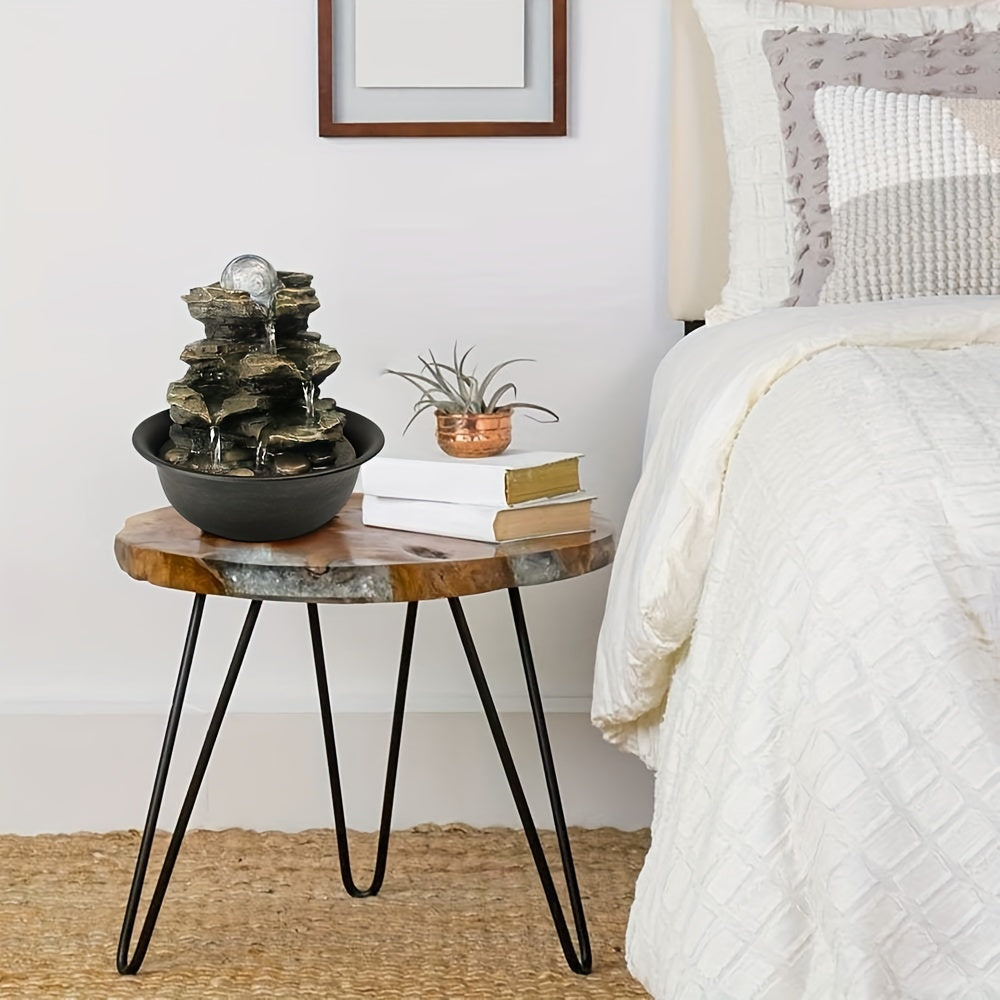 Fuente de Interior con Luces LED y Humidificador