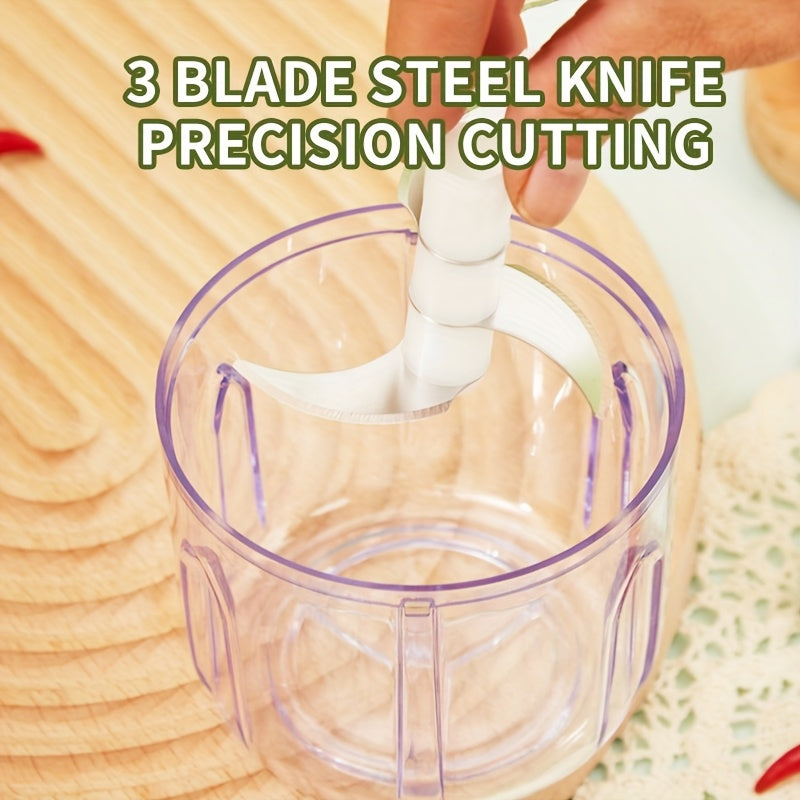 Mini Batidora Portátil Recargable USB, 1000 RPM, 250ml