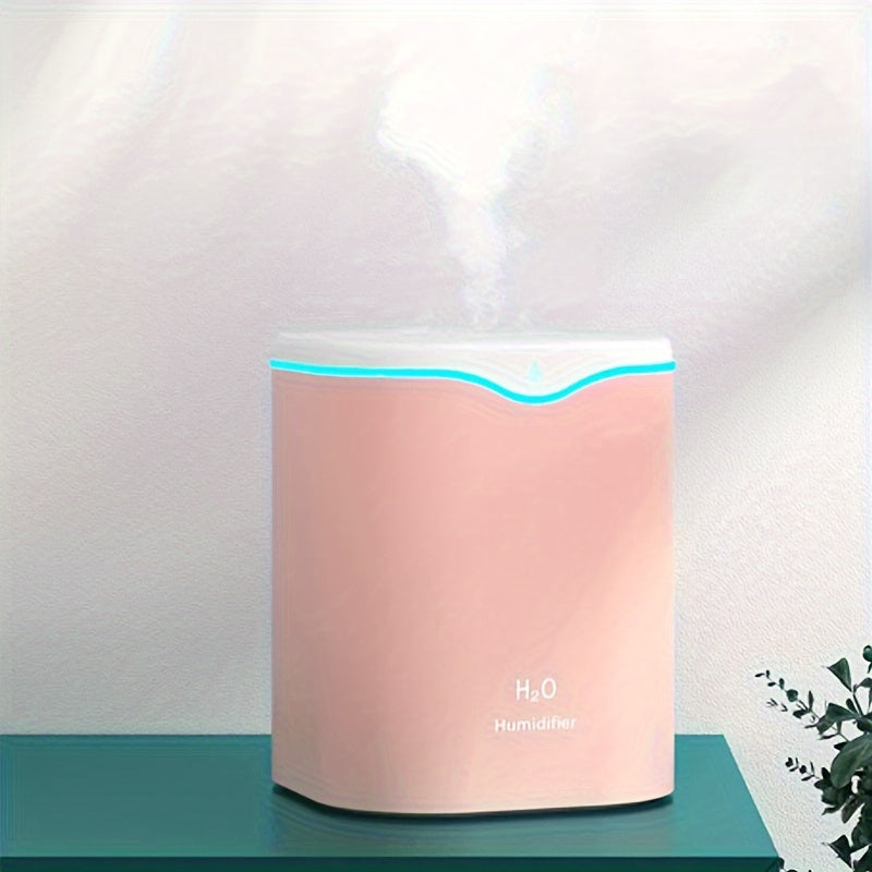 Humidificador USB 2000ml con Luz Nocturna y Tecnología Avanzada