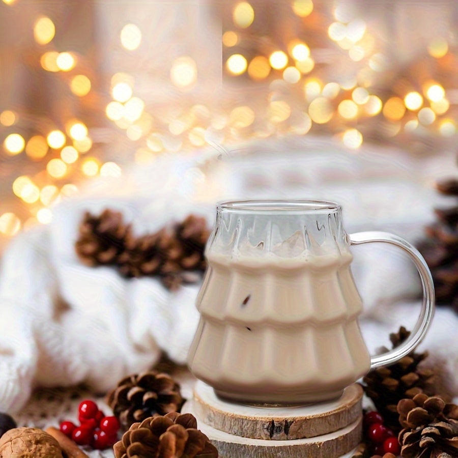 Taza de Cristal YumiPLUS 10oz - Resistente a Temperaturas Extremas