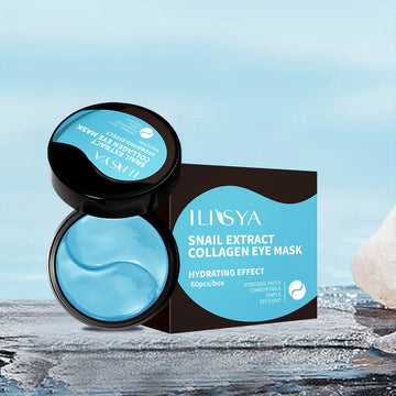 60 Mascarillas de Colágeno para Ojos, Hidratación y Suavidad