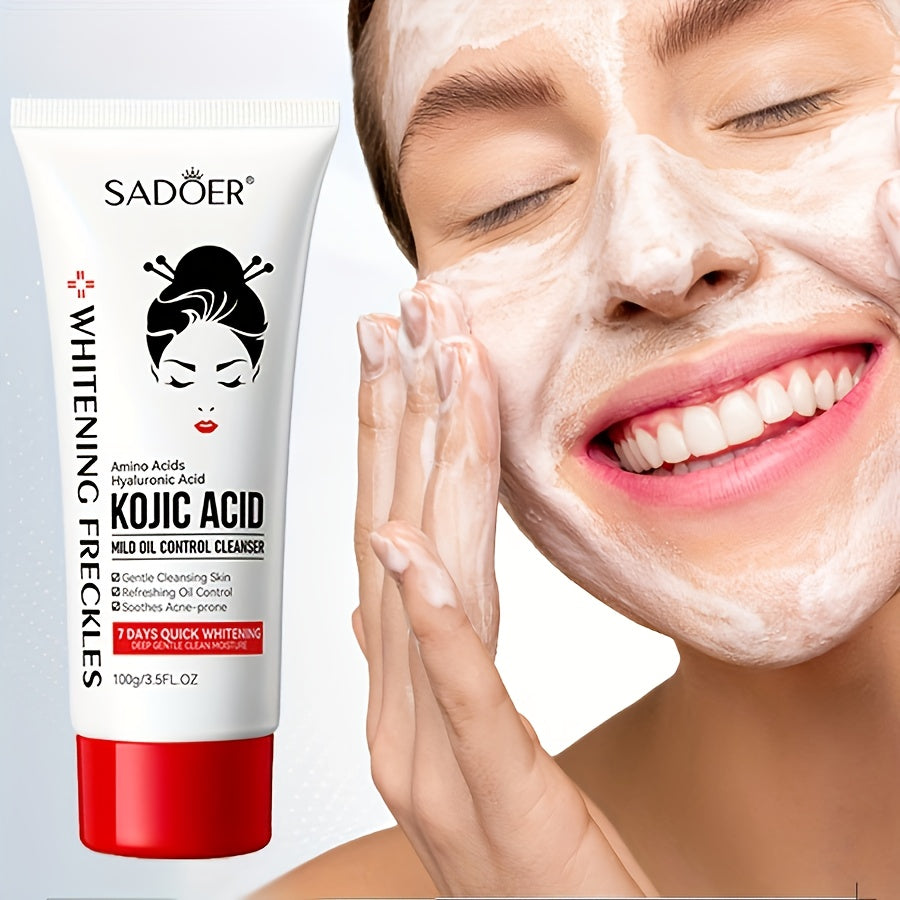 Limpiador Facial Hidratante con Ácido Kójico y Glicerol, 100g