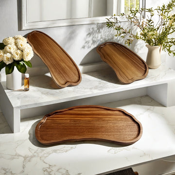 Bandejas de Madera para Baño: Almacenaje Elegante y Funcional