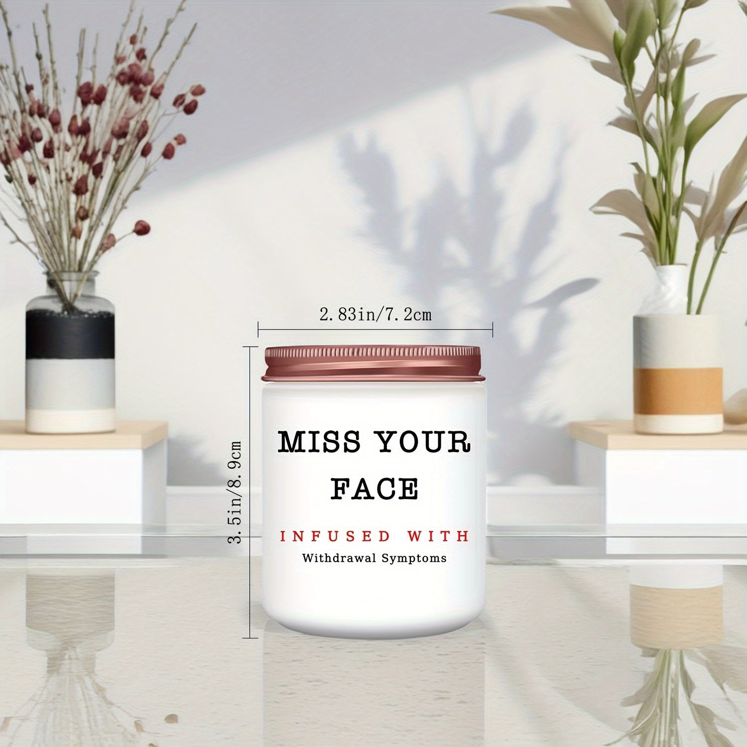 Vela Perfumada de Lavanda para Amigas Especiales