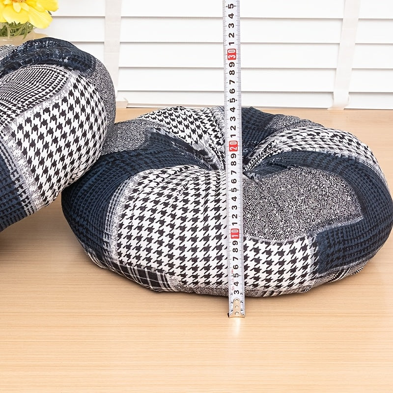 Cojín Redondo Boho-Chic 40cm - Meditación y Decoración