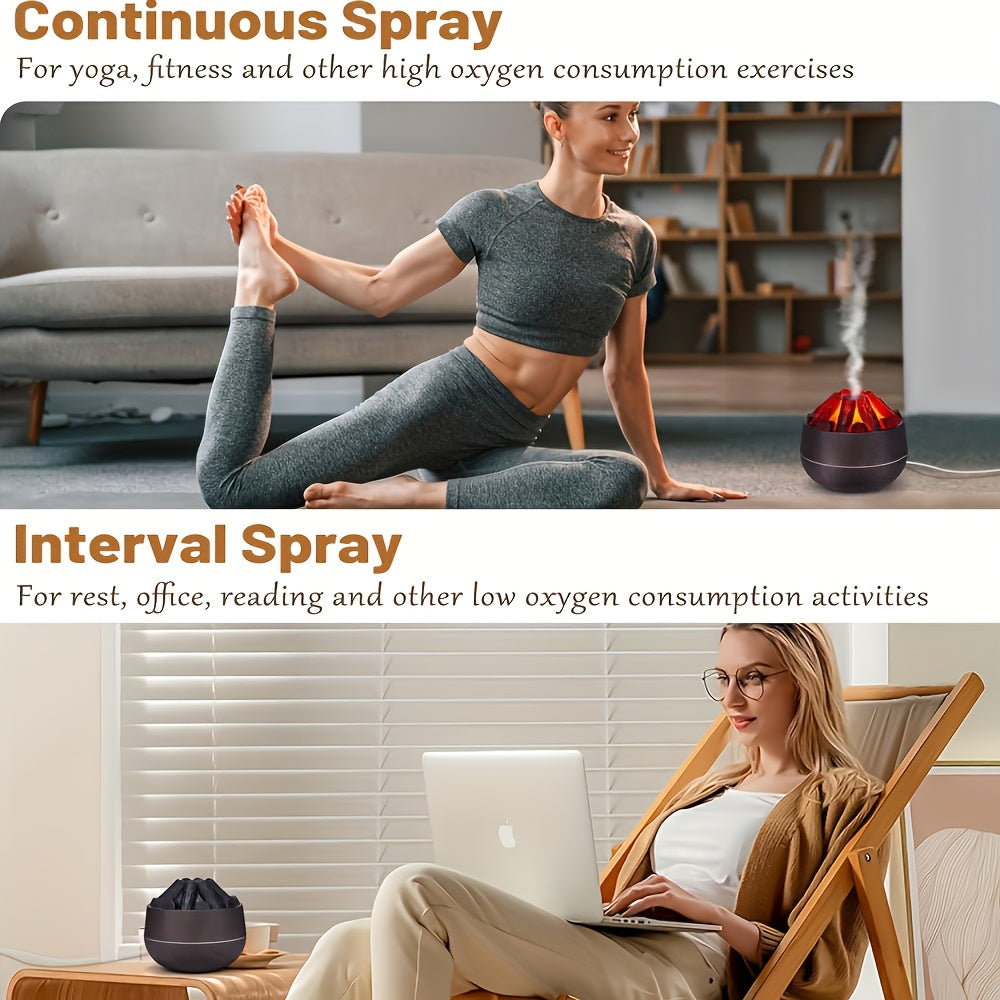 Humidificador Mini USB con Luz Suave para Hogar y Oficina