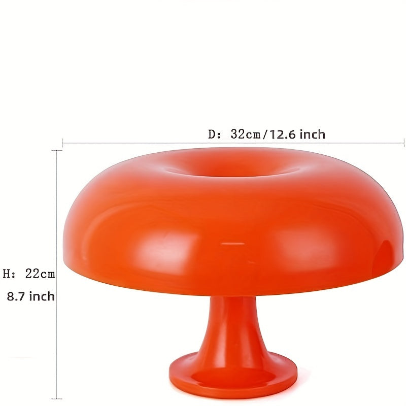 Lámpara de Mesa LED Champiñón Chic - Luz Regulable USB para Decoración de Hogar