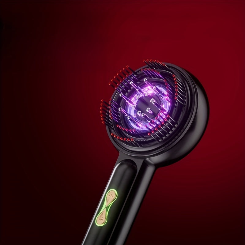 Cepillo Masajeador Eléctrico para Cuero Cabelludo Recargable USB