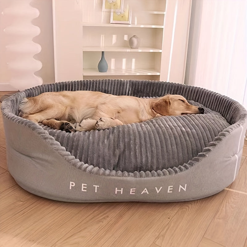 Cama Lavable para Perros, Reversible y Acogedora