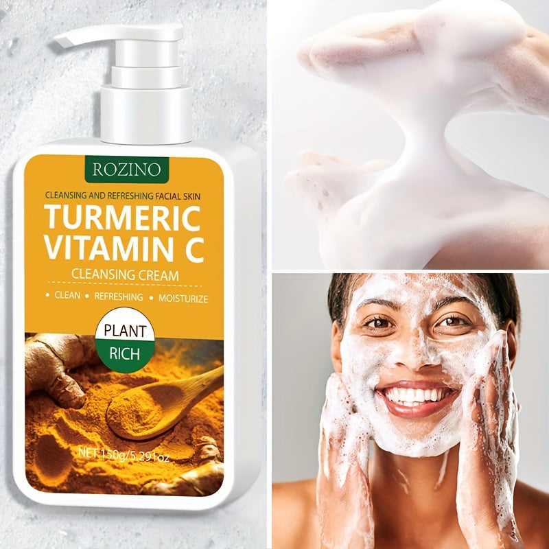 Limpiador Facial Hidratante con Cúrcuma y Vitamina C