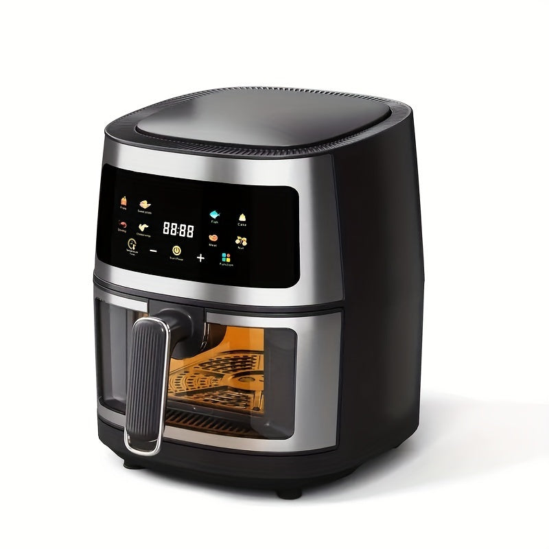 Freidora de Aire Familiar 6L - 6 en 1 con Temporizador Personalizable