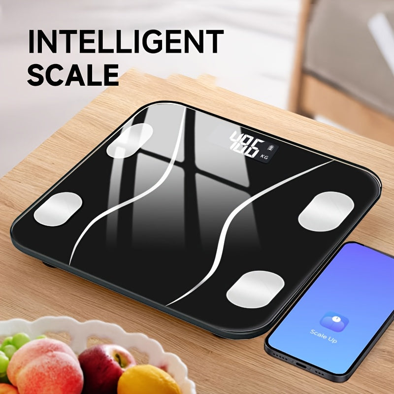 Báscula Inteligente con Pantalla LCD para Uso en Casa