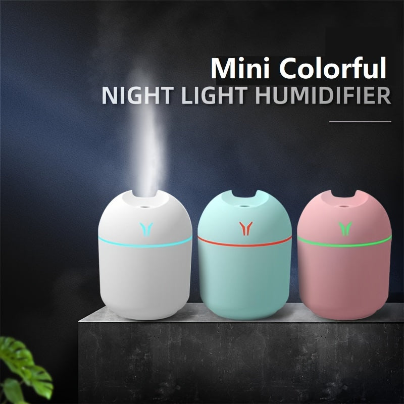Difusor de Aroma y Humidificador con Luz Nocturna y Apagado Automático