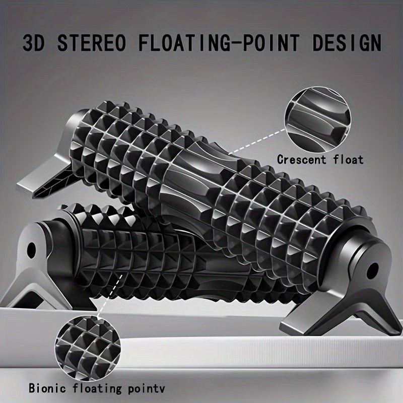 Rodillo de Yoga con Superficie Texturizada en 3 Colores