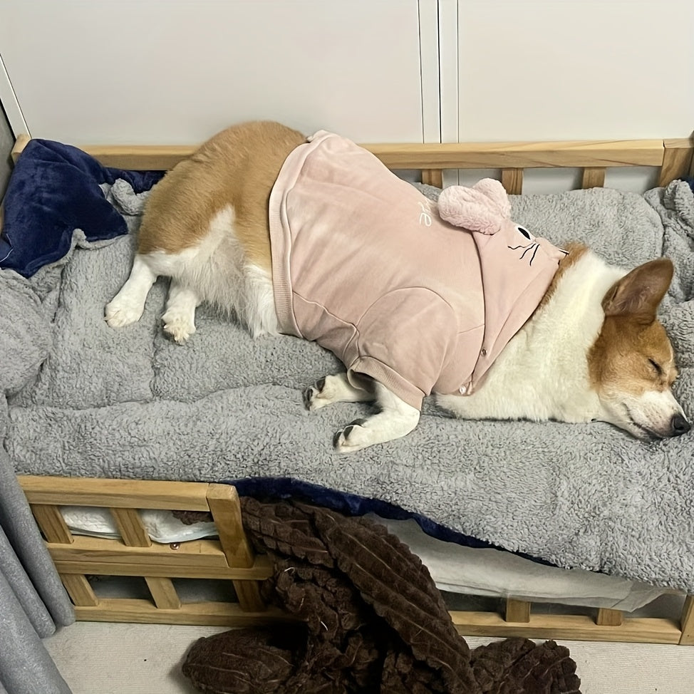 Cama Reversible para Perros, Gran Confort Todo el Año, 40kg