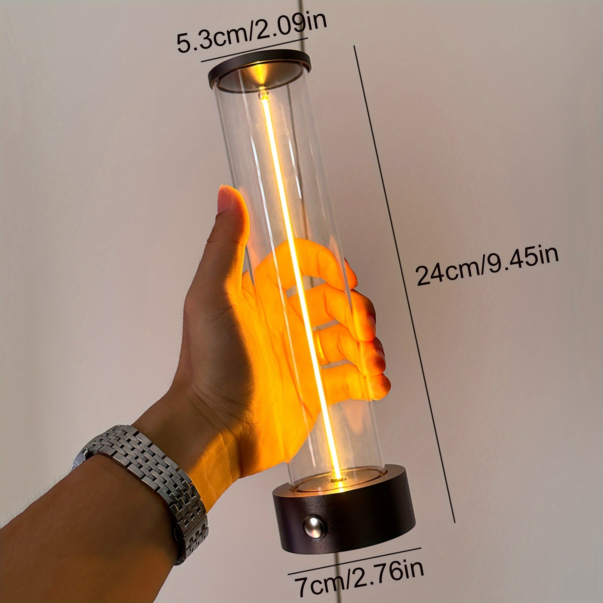 Lámpara Minimalista Recargable con Regulación Táctil
