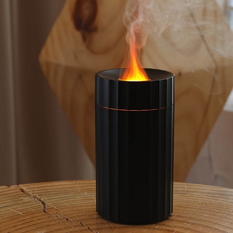 Difusor de Aromas y Humidificador USB para Hogar y Oficina - Negro/Blanco