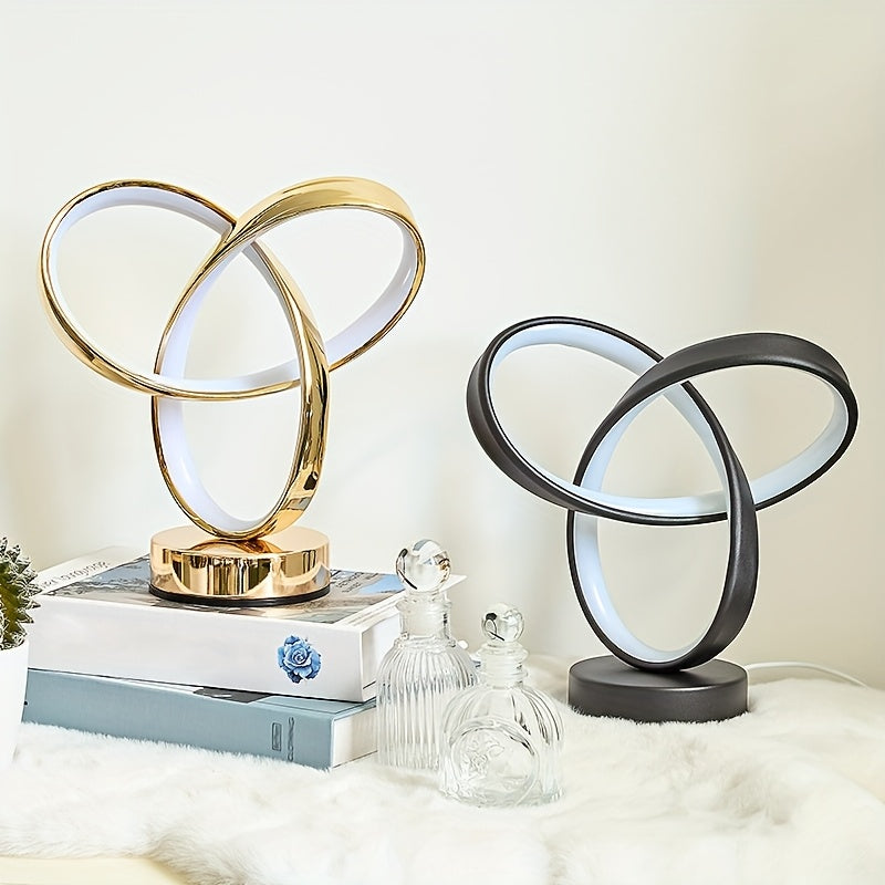 Lámpara de Escritorio Atmosférica con Luz Ajustable y Base Antideslizante